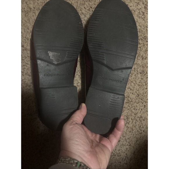 Rockport Penny Loafers Men's 10.5 M Cordovan Burgundy Dress Shoes Preppy - Picture 7 of 7